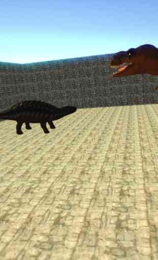 Dino Anky vs T-Rex  Colloseum 4