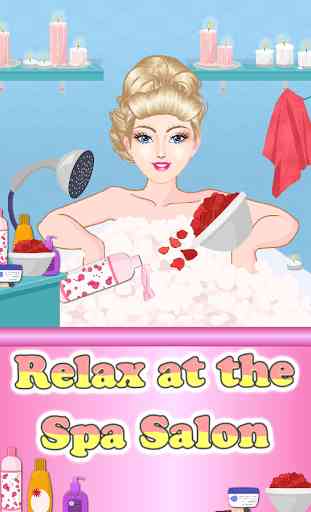 Princesse spa salon habiller 4
