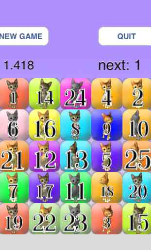 Touch the Cat’s Numbers（Toucher les chats nombres） 4