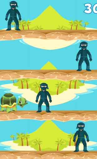Turtle Jump Vs Ninja isles 4