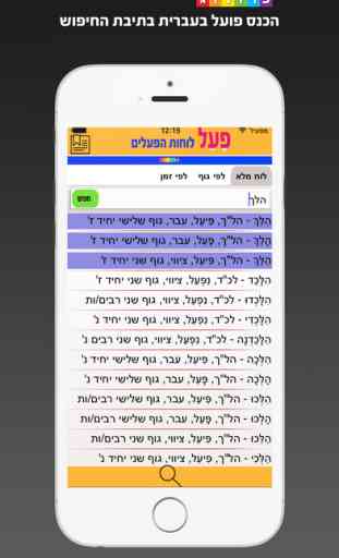 Verbes en hébreu et conjugaisons | by PROLOG 1