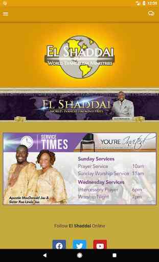 El Shaddai World Evangelism 3