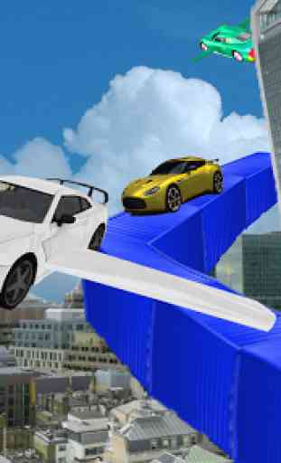 Futuristic Top Flight Car: Flying 3d Simulator 2