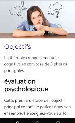 Cours de thérapie cognitivo-comportementale 3