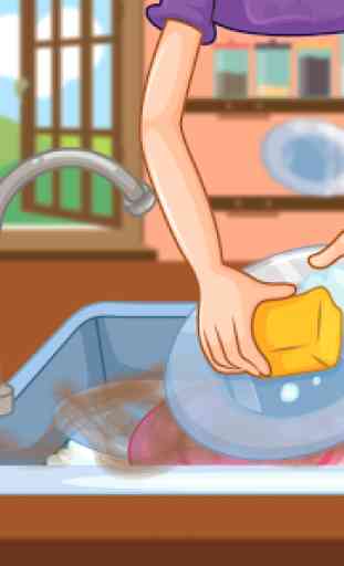 jeux de nettoyage fille: nettoyage de la maison 4