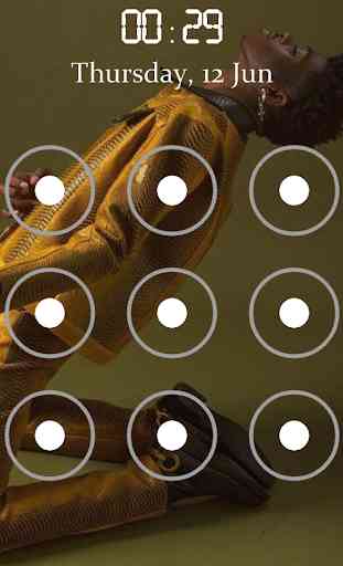 Lil Nas X Pattern Lock Screen 3