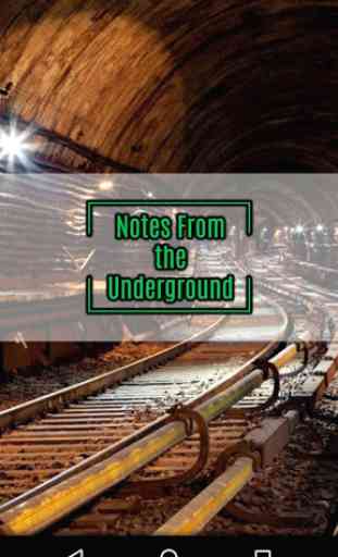 Notes from the Underground by Fyodor Dostoevsky 1