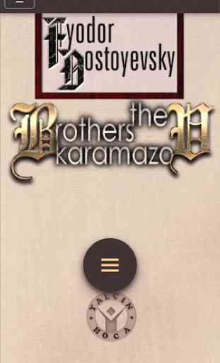 The Brothers Karamazov Fyodor Dostoyevsky 1