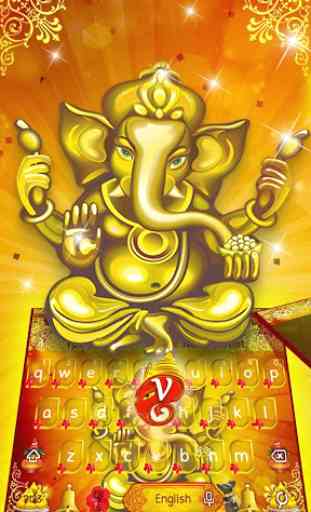 Thème clavier Shree Ganesha 2