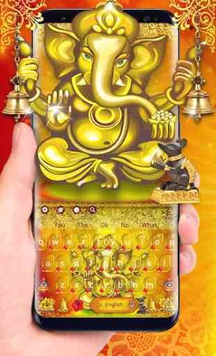 Thème clavier Shree Ganesha 3