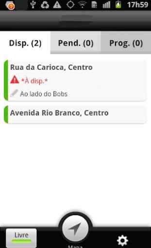 App Taxistas - Amarelinho do Rio 2