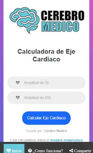 Calculadora de Eje Cardiaco ⚕️ 1