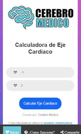 Calculadora de Eje Cardiaco ⚕️ 4