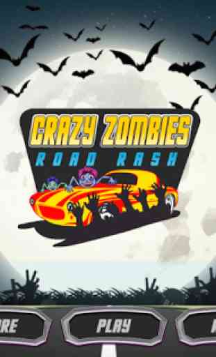 Crazy Zombies Road Rash 1