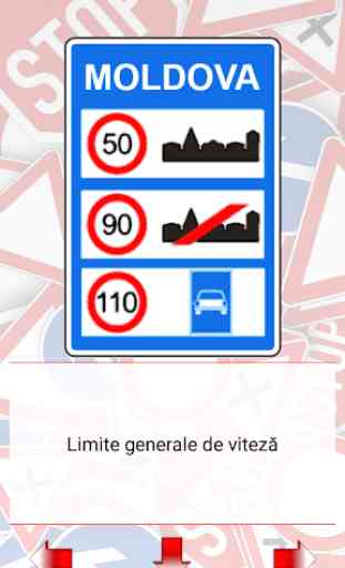 Indicatoare rutiere - Moldova  4