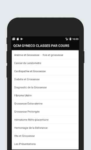 QCM Gynécologie classés par cours 2