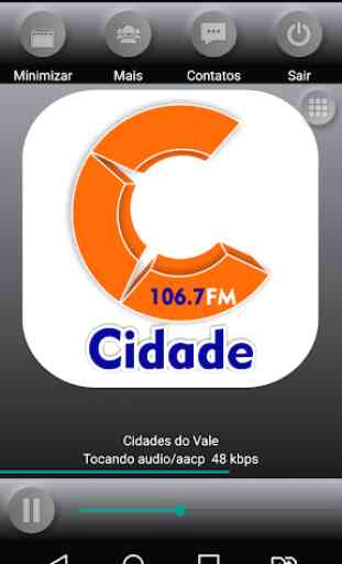 Rádio Cidade 106,7 FM 1