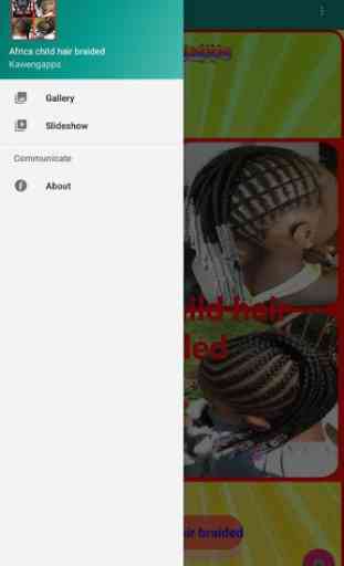 tressé enfants africains cheveux 1