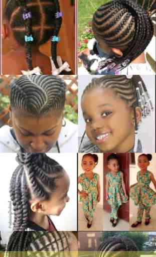 tressé enfants africains cheveux 3