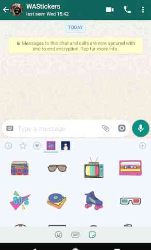 WAStickerApps  80's Stranger Things Retro Stickers 3