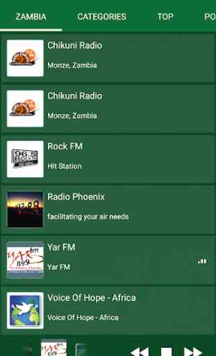Zambia Radio - Live FM Player 4