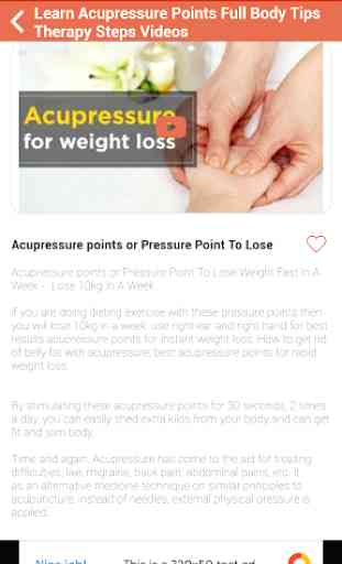 Acupressure Points Full Body Tips Therapy App 2