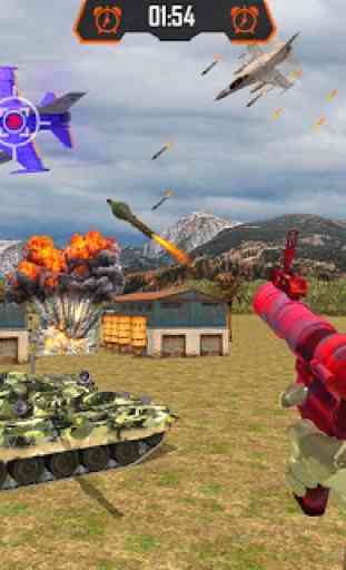 Army Bazooka Rocket Launcher: Shooting Games 2020 2