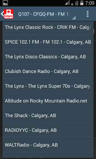 Canada Calgary Radio Stations 2