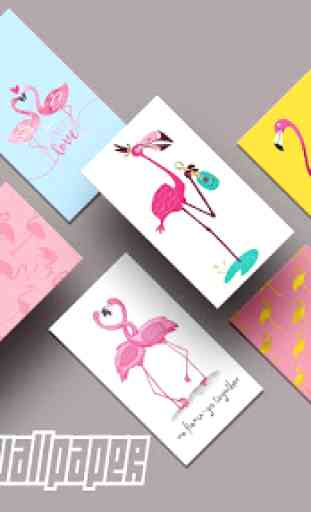 Cute Flamingo Wallpapers HD 1