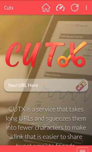Cutx - Url Shortener 1