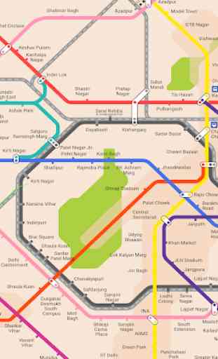 Delhi Metro Map (Offline) 2
