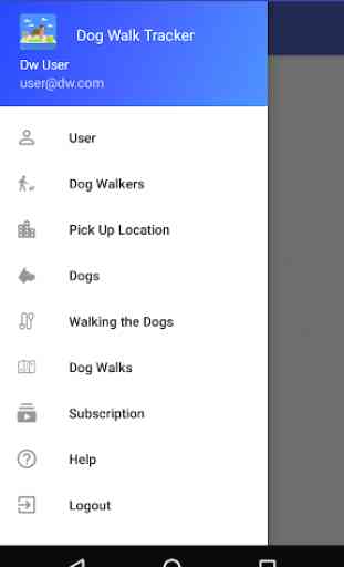 Dog Walk Tracker for dog tutors 1