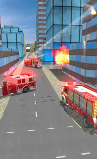 Fire City Truck Rescue Driving Simulator 2