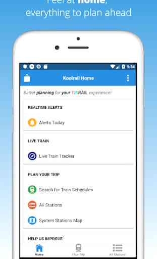 Koolrail - The Tri Rail App for Today 1