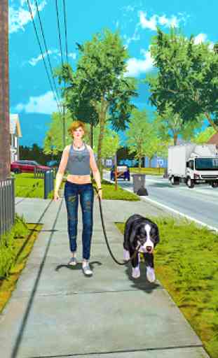 Virtual Family pet Dog Simulator 4
