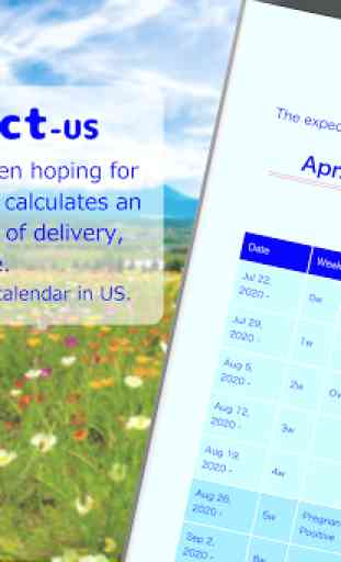 Babyspect-US : free due date calculator + calendar 1