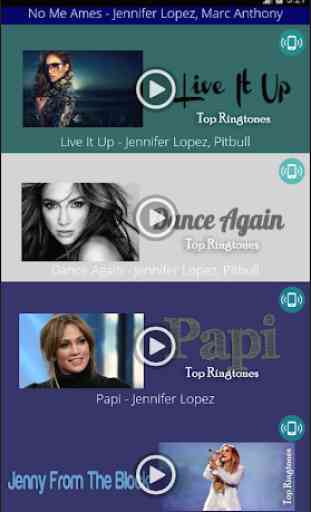 Jennifer Lopez Top Ringtones 2