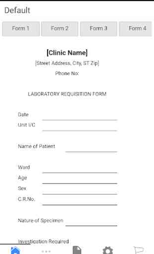 Medical Requisition Form 1
