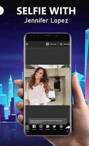 Selfie WIth Jennifer Lopez Pro 3