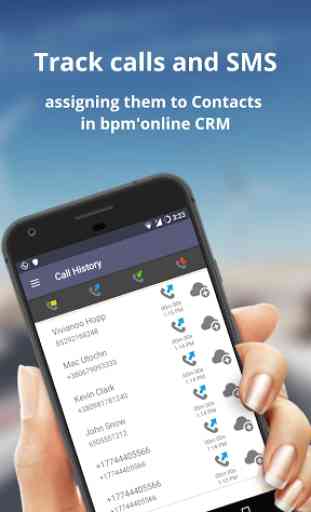 Call Tracker for bpm'online CRM 2