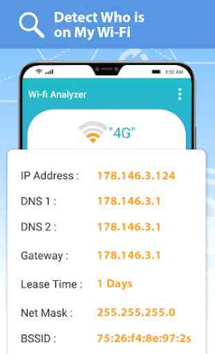 Detect WiFi Users - Wi-Fi Spy and Analyzer 3