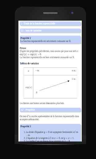 Maths TS : Fonction exponentielle 2