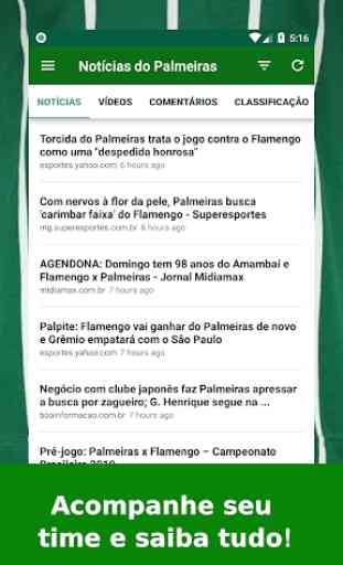 Notícias do Palmeiras pra Torcida Alvi-Verde 1