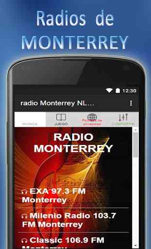 radio Monterrey NL Mexico fm 1