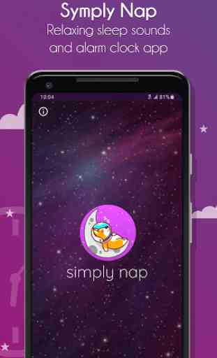 Simply Nap: Sleep Sounds and Simple Alarm Clock 1