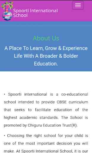 Spoorti International School Bhadravathi 1