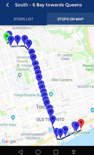 Toronto Metro Transit Tracker (TTC) 4
