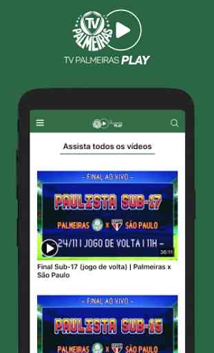 TV Palmeiras PLAY 3