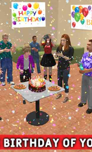 Virtual Hostel Life Simulator: High School Games 3