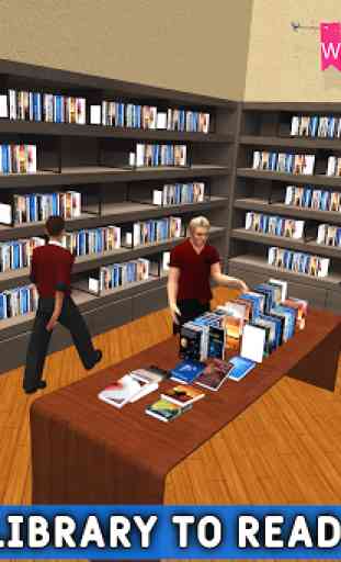 Virtual Hostel Life Simulator: High School Games 4